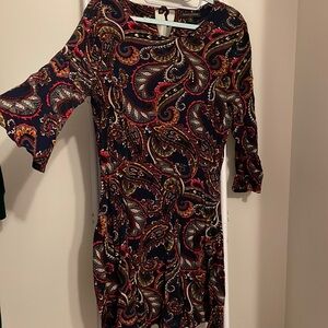 Banana Republic paisley dress